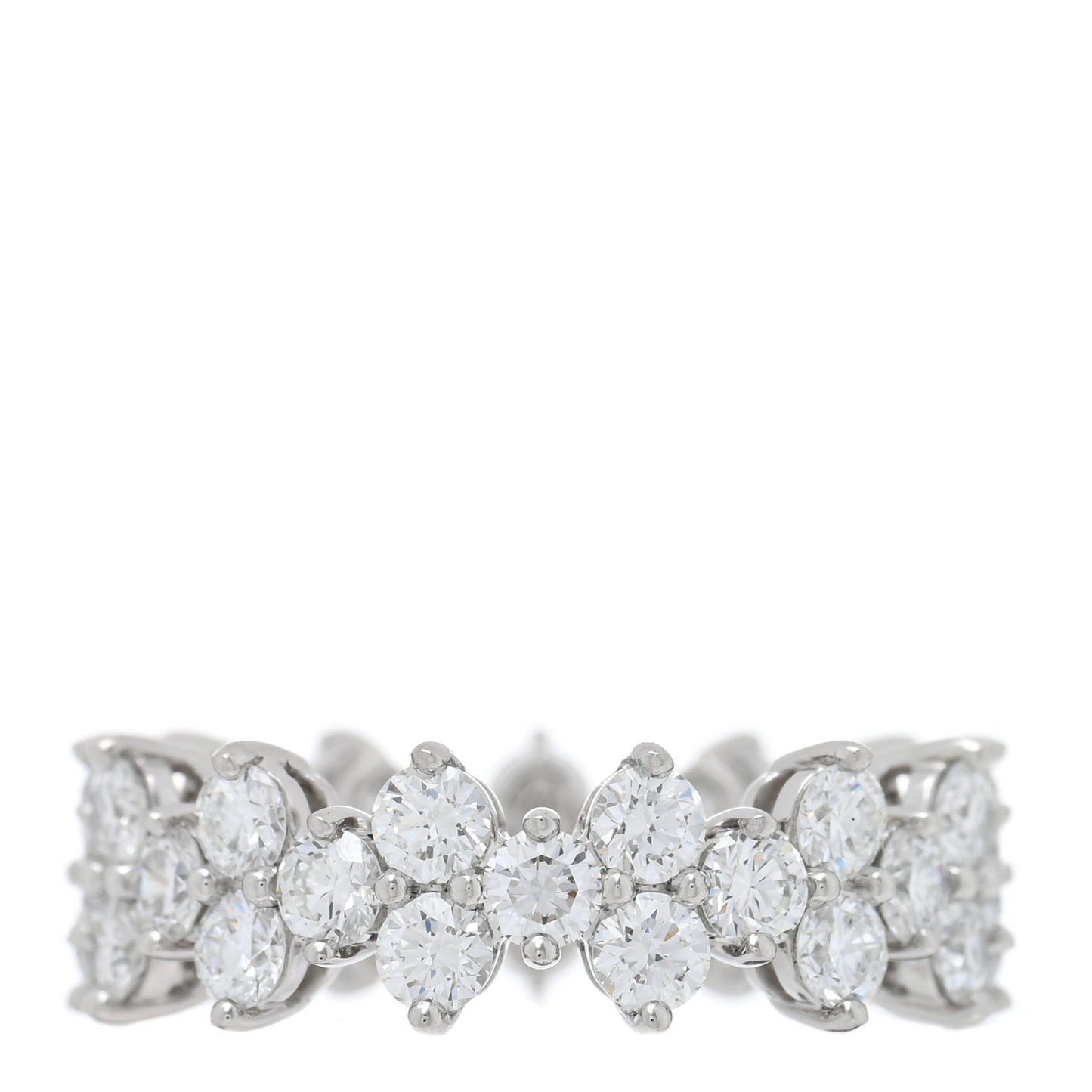 Platinum Diamond Aria Band Ring 46 3.75