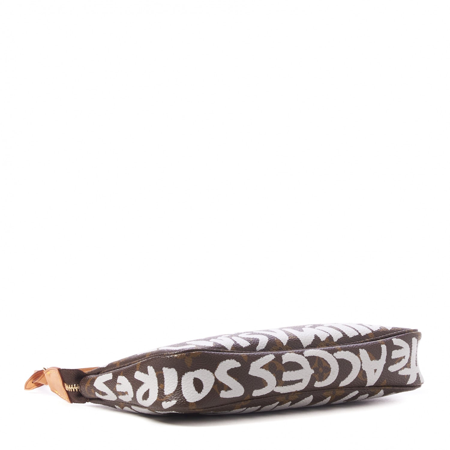 Louis Vuitton Monogram Graffiti Pochette Accessories Silver 4 of 8