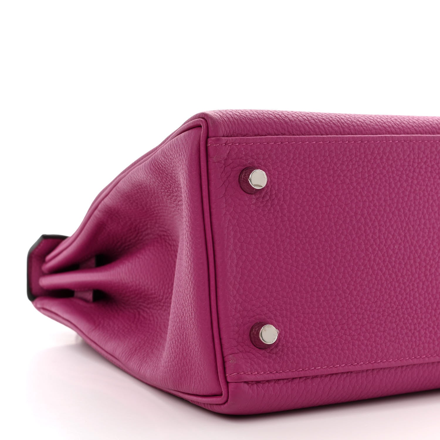 Hermes Togo Kelly Retourne 28 Rose Pourpre 9 of 12