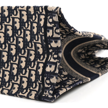 Christian Dior Oblique Medium Book Tote Blue Multicolor 10 of 14