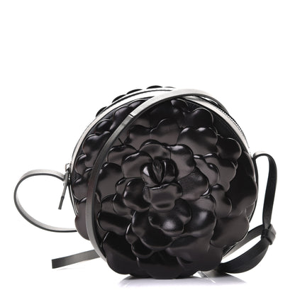 Valentino Garavani Nappa Atelier 03 Rose Edition Round Crossbody Bag Black 1 of 4