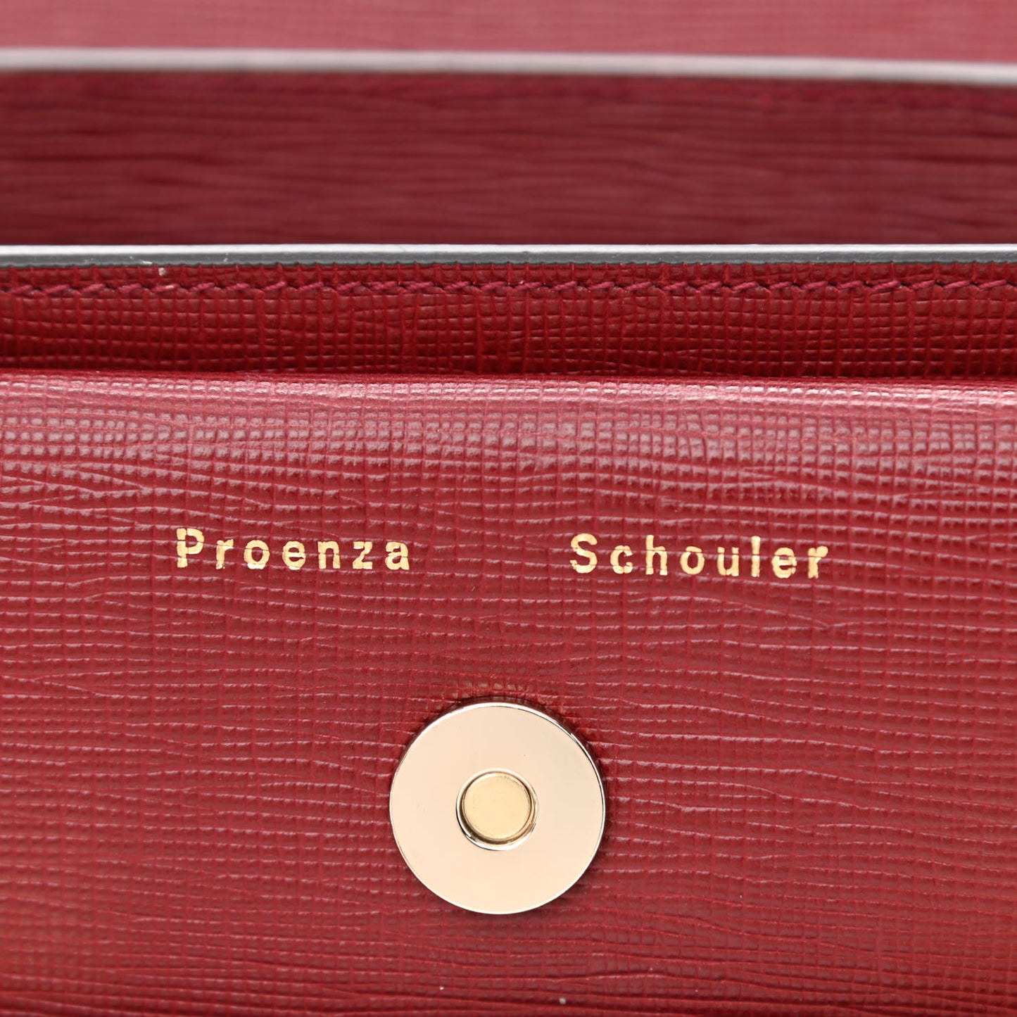 New Linosa Mini PS11 Classic Shoulder Bag Flame Red