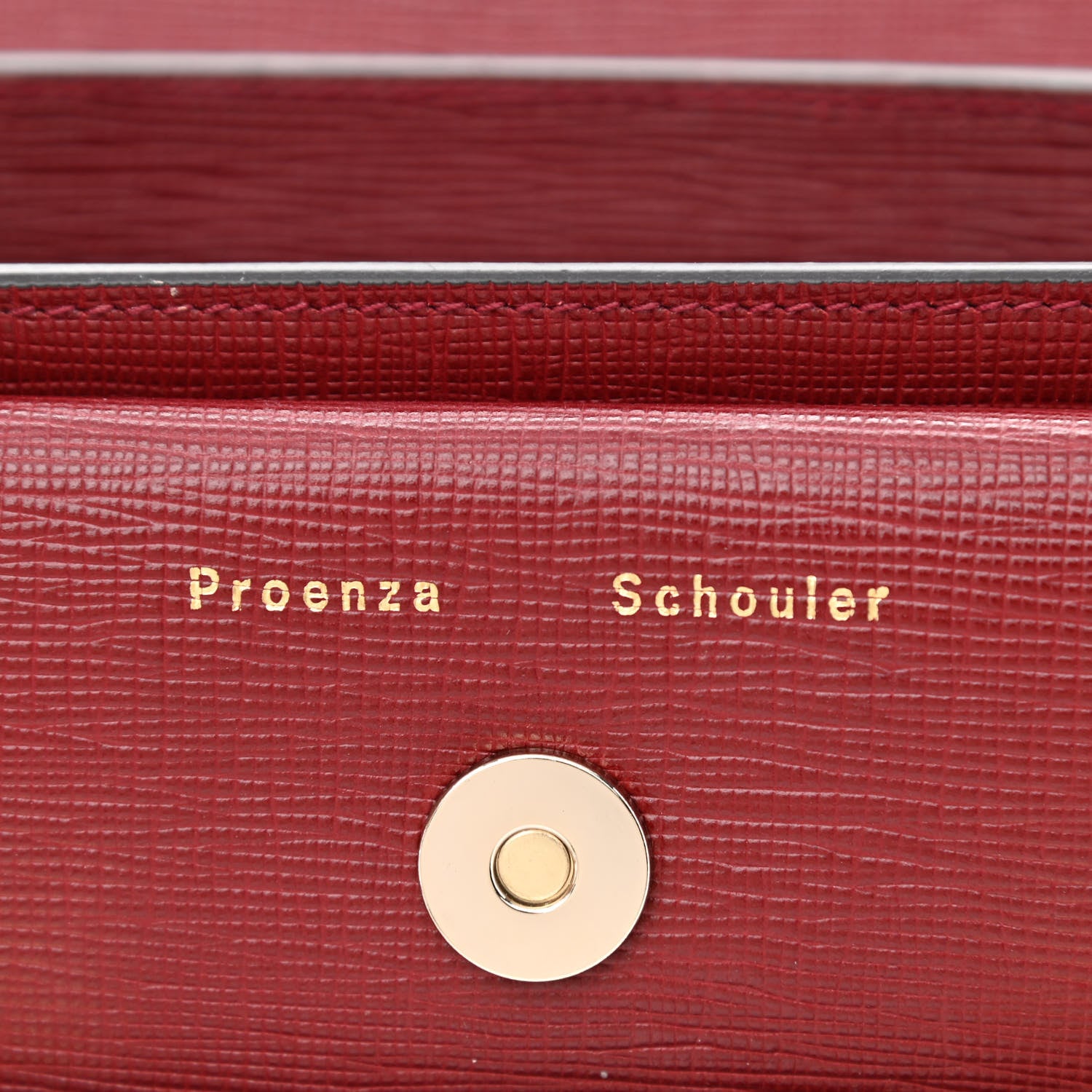 Proenza Schouler New Linosa Mini PS11 Classic Shoulder Bag Flame Red 6 of 10