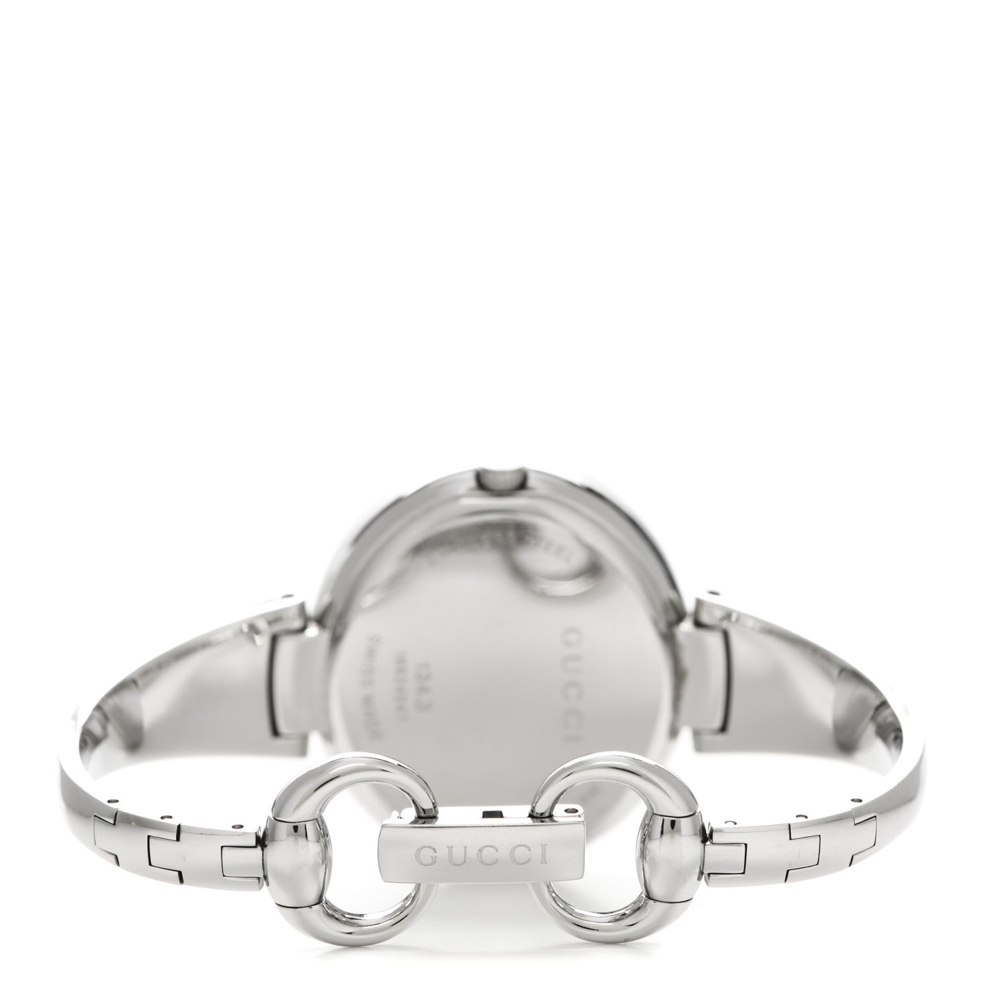 Stainless Steel 36mm Guccissima Quartz Watch Black