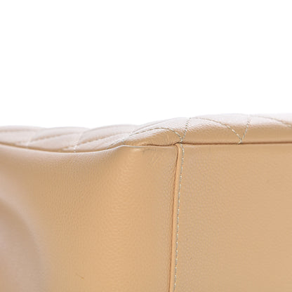 Chanel Caviar Quilted Grand Shopping Tote GST Beige Clair 9 of 13
