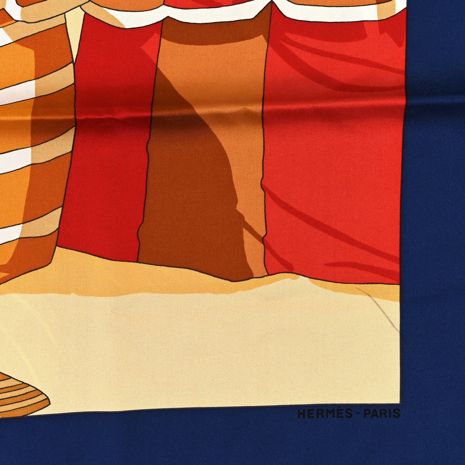 Hermes Silk Charmes Des Plages Normandes II Scarf 90 2 of 5
