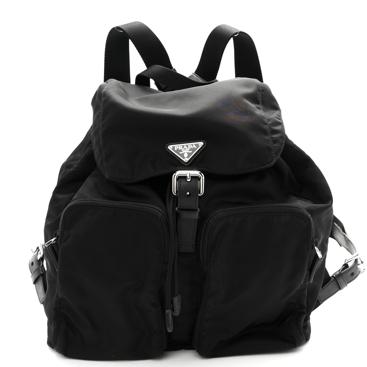 Prada Nylon Vela Large Backpack Black 1 of 10