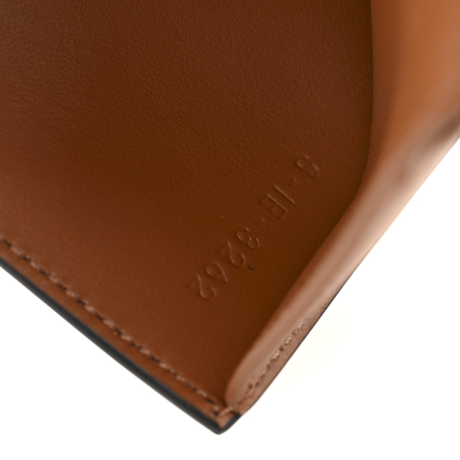 Celine Canvas Triomphe Compact Triomphe Wallet With Coin Purse Tan 9 of 10