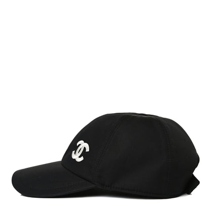Chanel Cotton CC Cap Hat Black 3 of 7