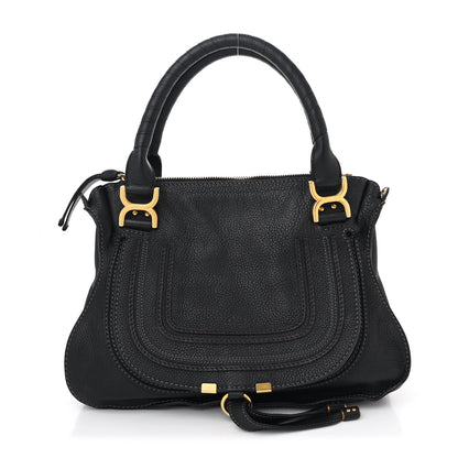Chloe Calfskin Medium Marcie Satchel Black 1 of 10
