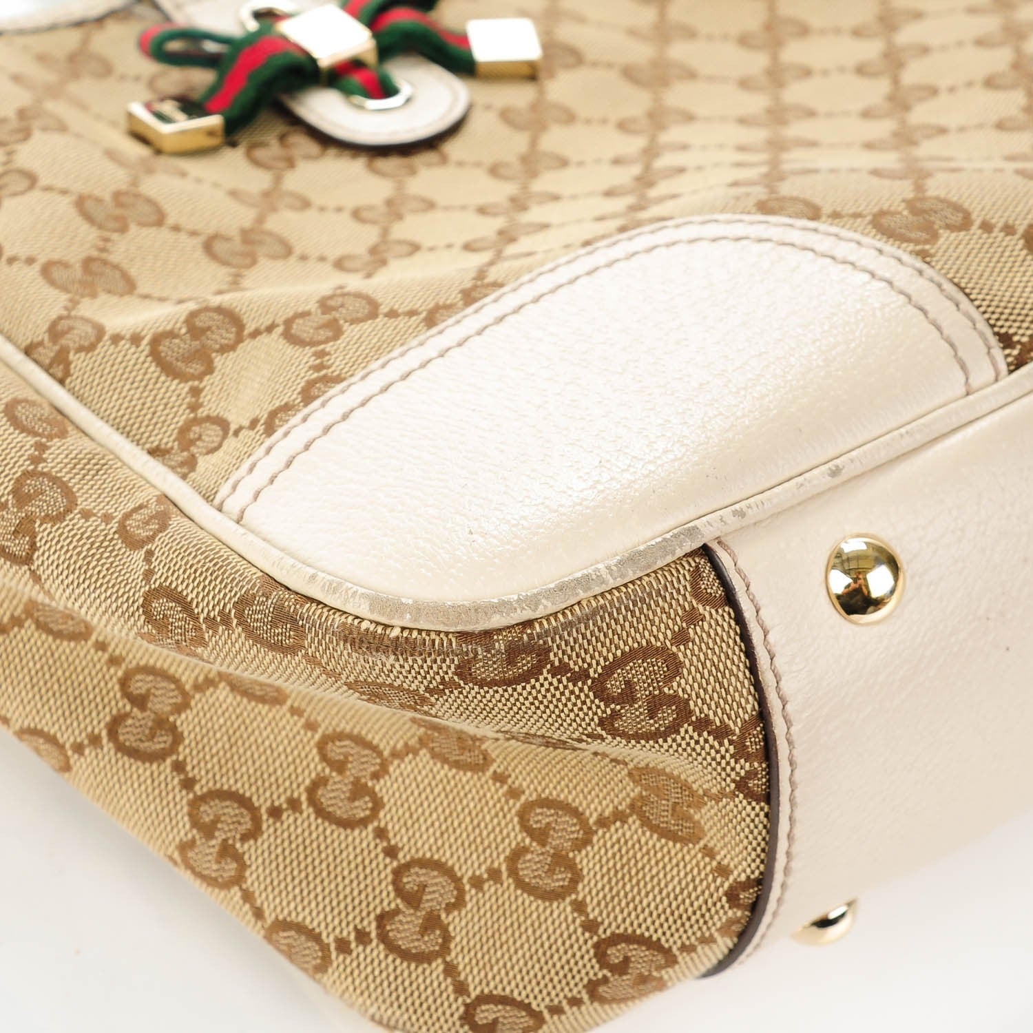 Gucci Monogram Medium Princy Tote Off White 12 of 15