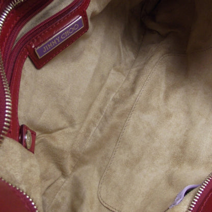 Jimmy Choo Leather Convertible Rio Oversized Clutch Red 6 of 8