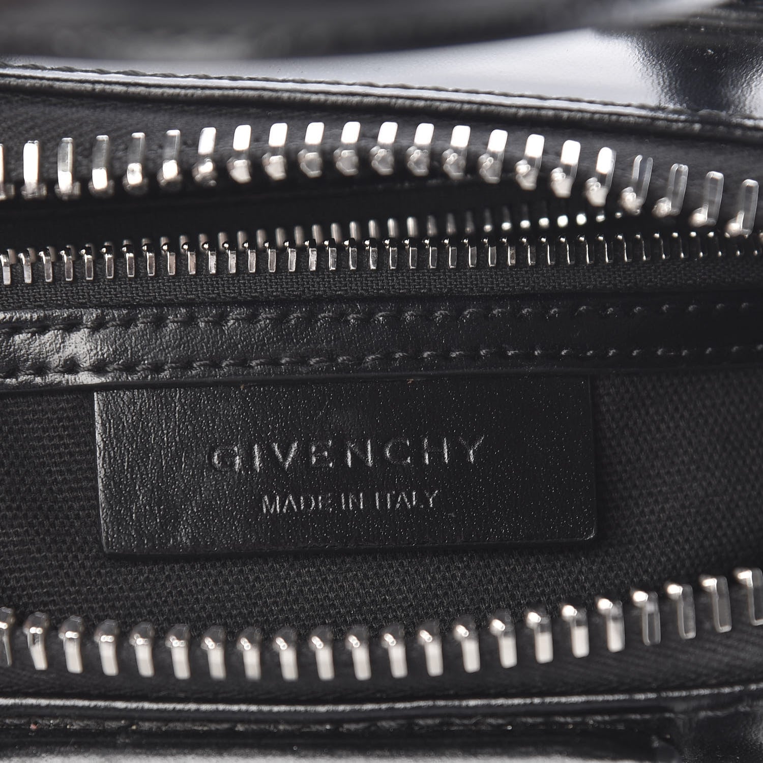Givenchy Shiny Lord Calfskin Mini Antigona Black 6 of 10