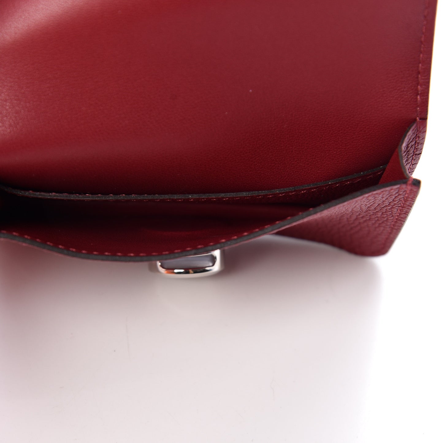 Togo Dogon Card Case Rouge Grenat