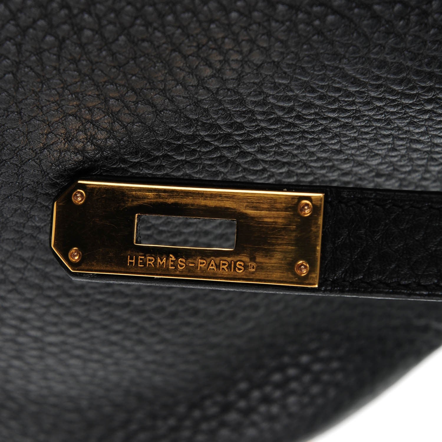 Hermes Taurillon Clemence Birkin 35 Black 10 of 24