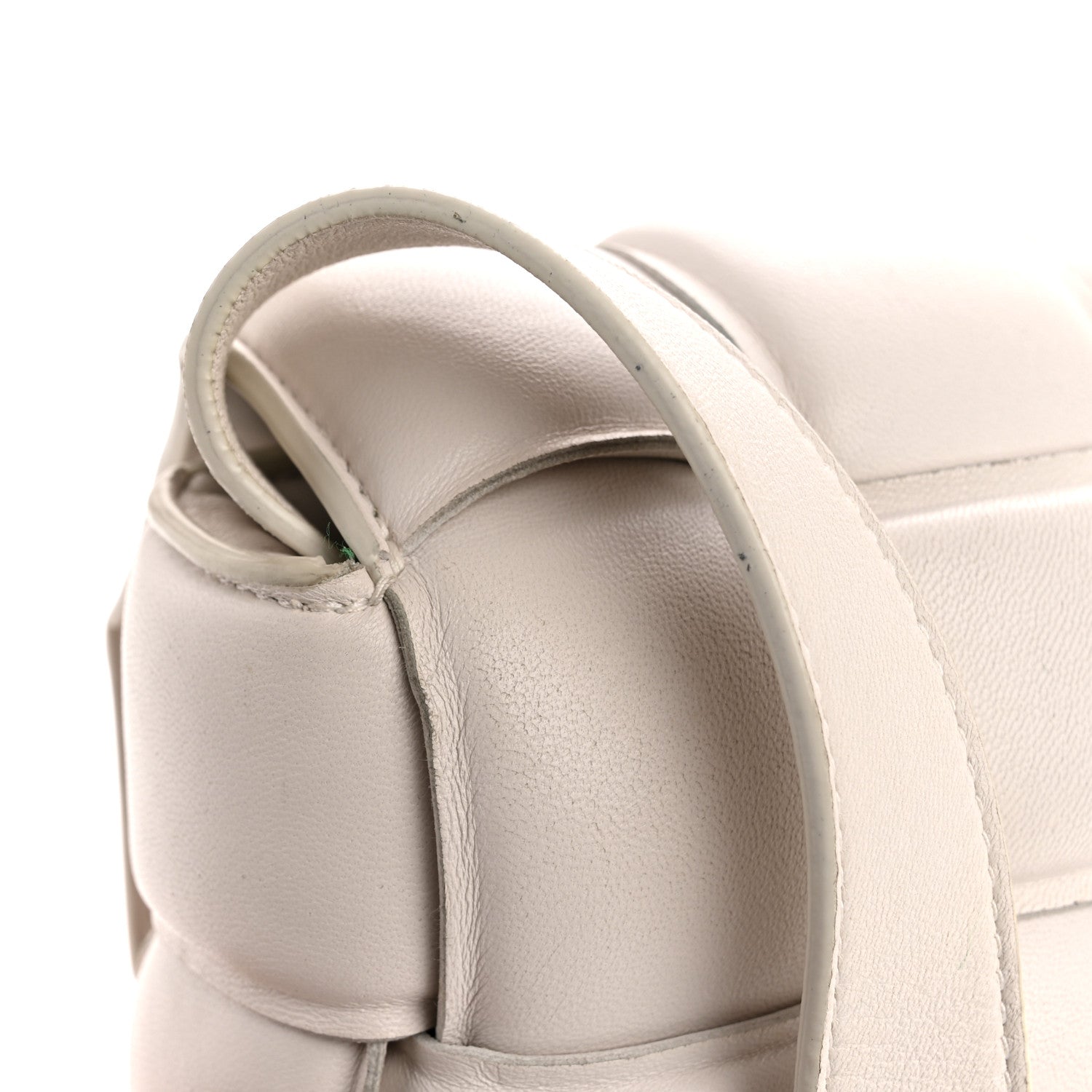 Bottega Veneta Nappa Maxi Intreccio Padded Cassette Crossbody Bag Chalk 15 of 15