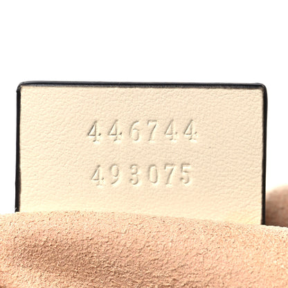 Gucci Calfskin Matelasse Mini GG Marmont Shoulder Bag White 6 of 11