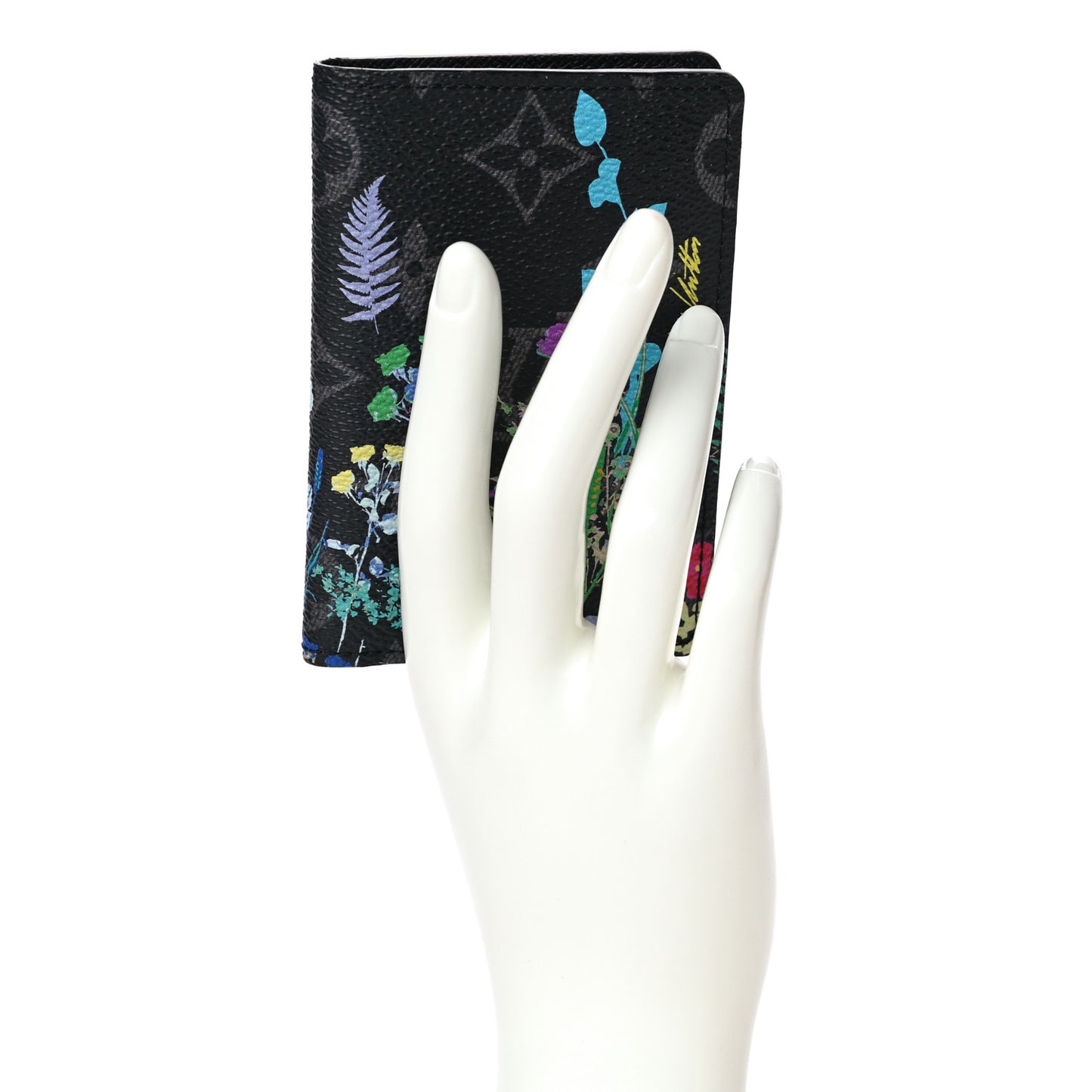 Monogram Eclipse Flower Print Pocket Organizer NM