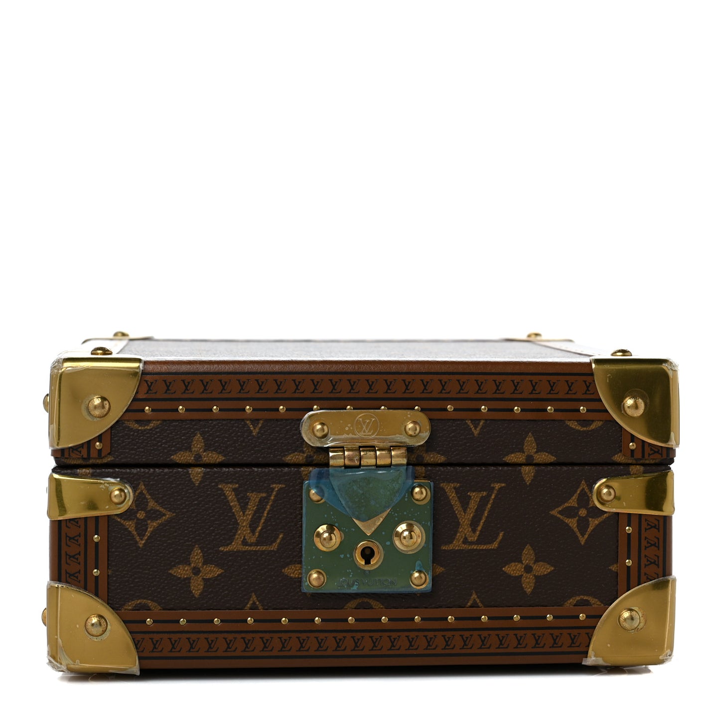 Monogram Jewelry Box Red