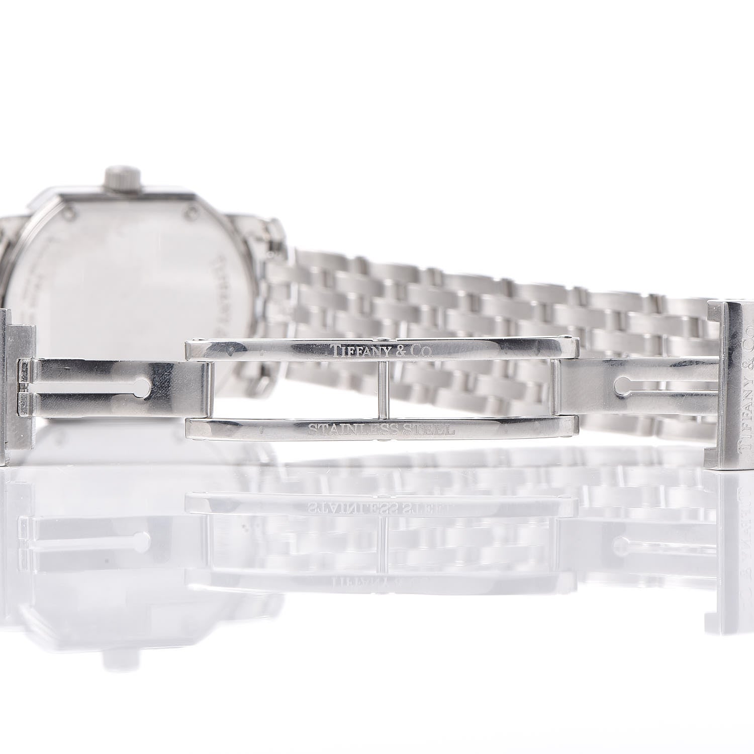 Tiffany Stainless Steel 24mm Mark Coupe Resonator Quartz Watch 6 of 7