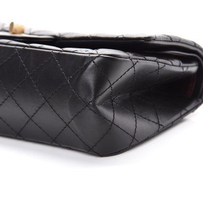 Chanel Aged Calfskin Quilted 2.55 Reissue 225 Flap Black 11 of 14