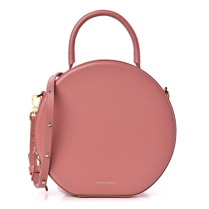 Mansur Gavriel Calfskin Circle Crossbody Bag Blush 1 of 9