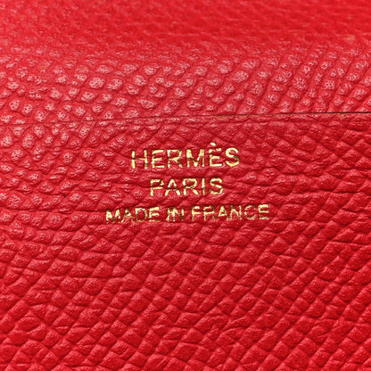 Hermes Epsom Bearn Gusset Wallet Rose Jaipur 8 of 10