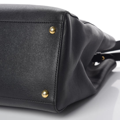 Fendi Vitello Elite Regular 2Jours Tote Black 10 of 10