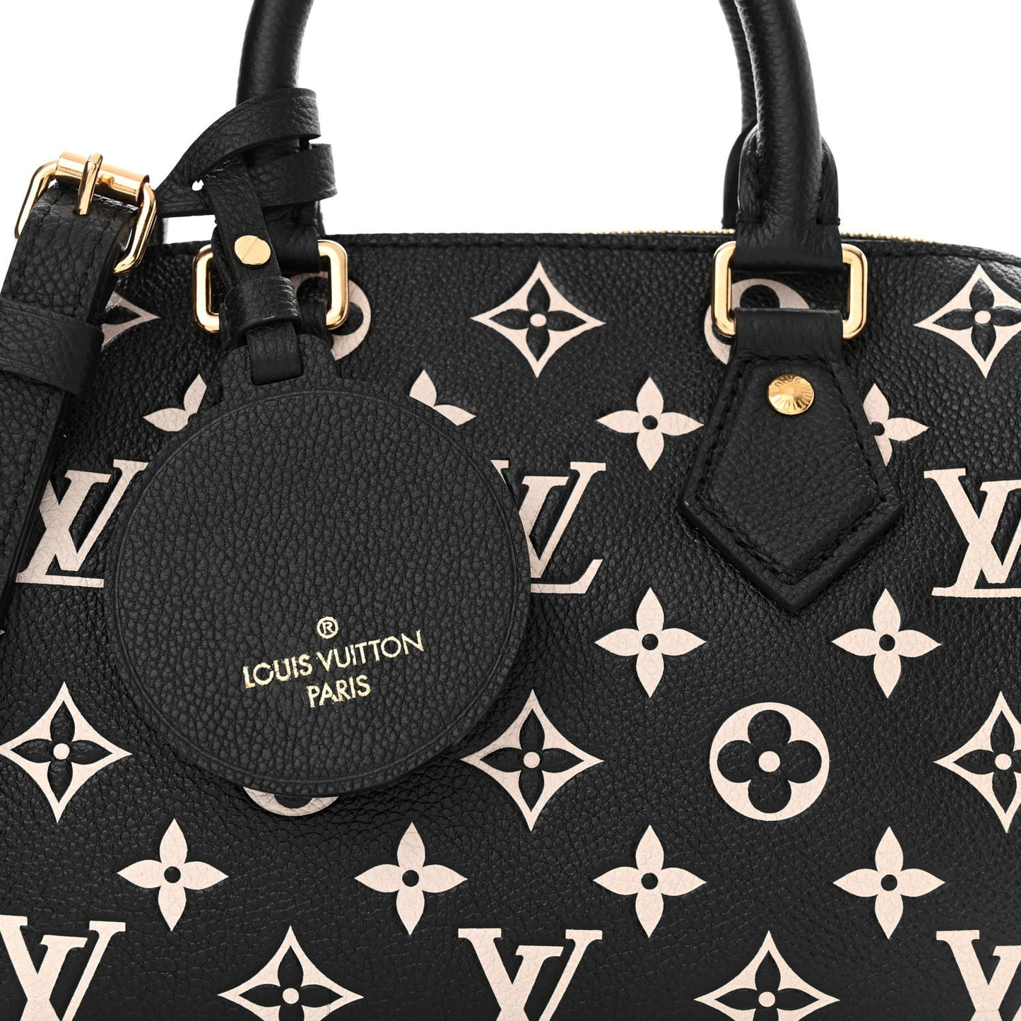 Empreinte Monogram Spring in the City Speedy Bandouliere 20 Black White Pink