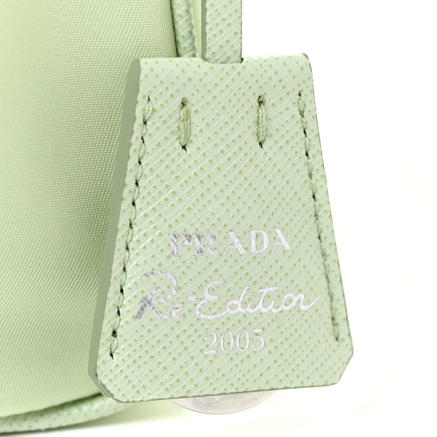 Prada Re-Nylon Saffiano Re-Edition 2005 Shoulder Bag Acqua 10 of 11