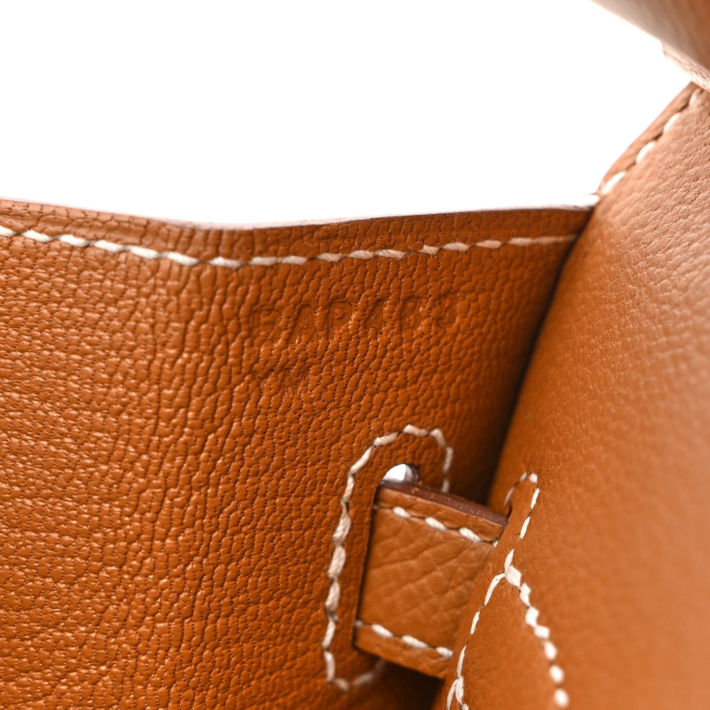 Epsom Birkin Sellier 25 Gold