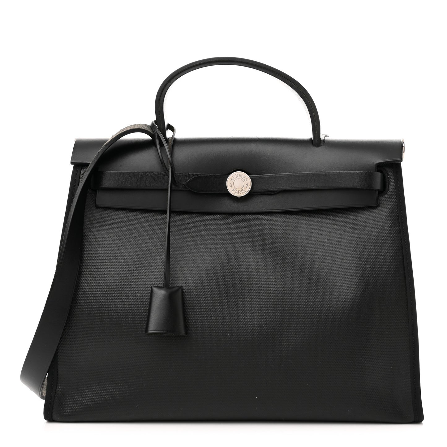 Toile H Berline Vache Hunter Herbag Zip PM 31 Black Ecru