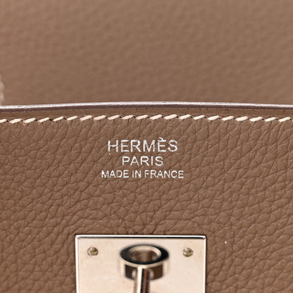 Hermes Togo Birkin 30 Etoupe 6 of 11