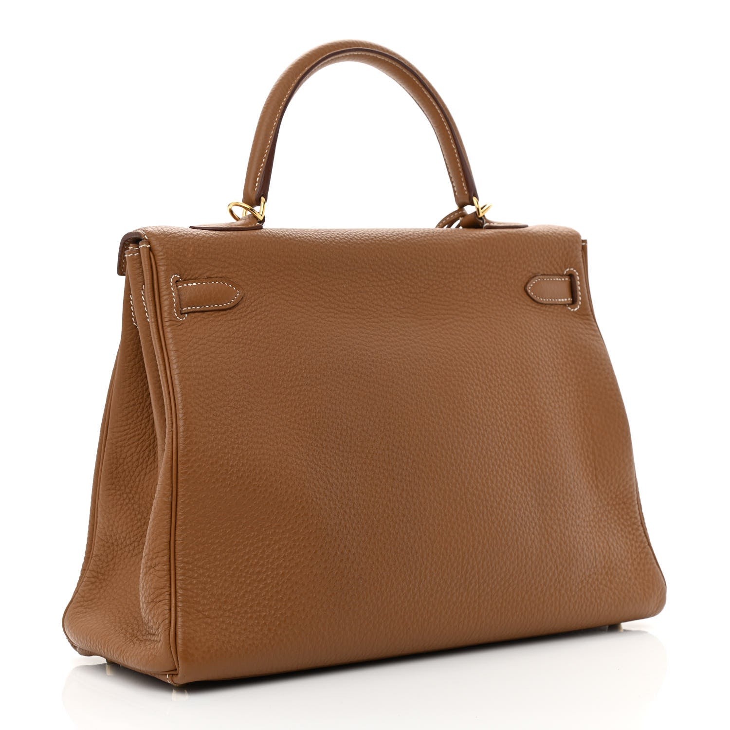 Hermes Togo Kelly Retourne 35 Gold 3 of 14