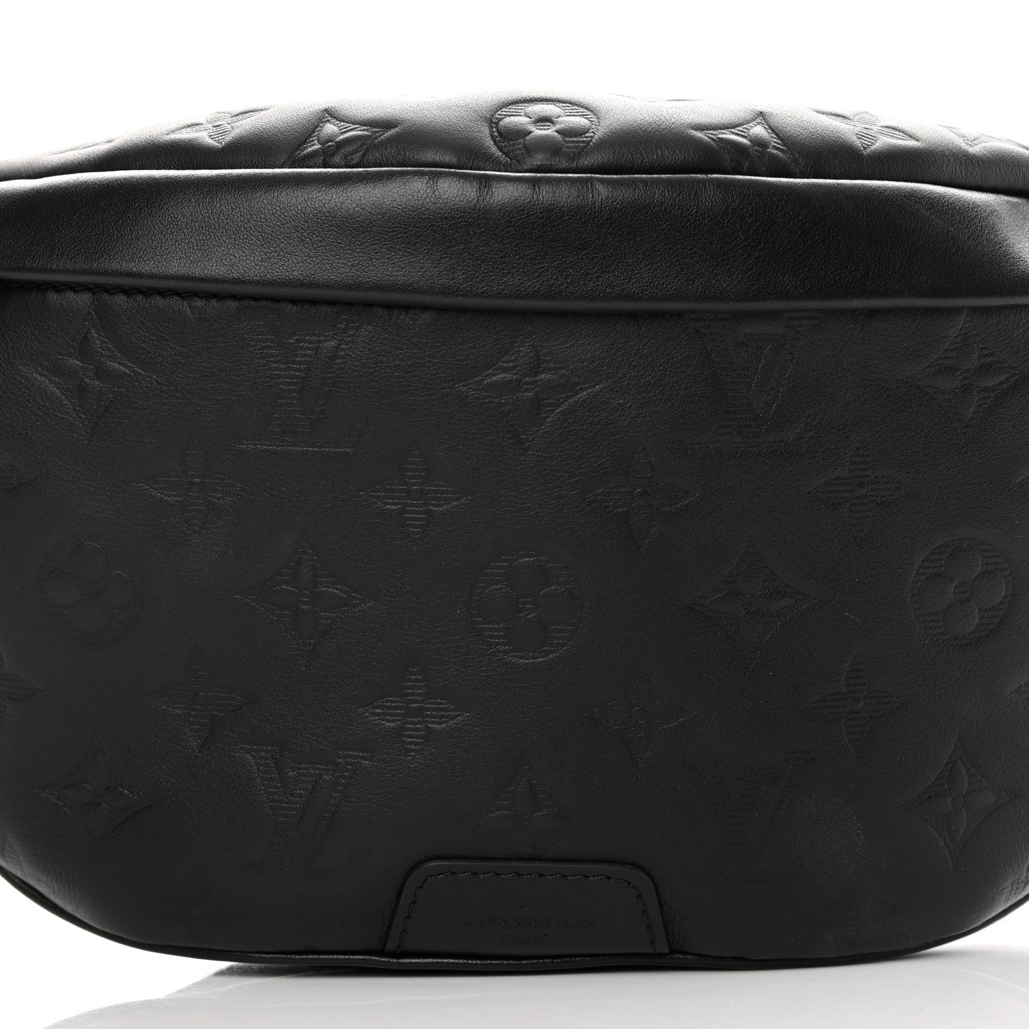 Louis Vuitton Calfskin Monogram Shadow Discovery Bumbag Black 7 of 12
