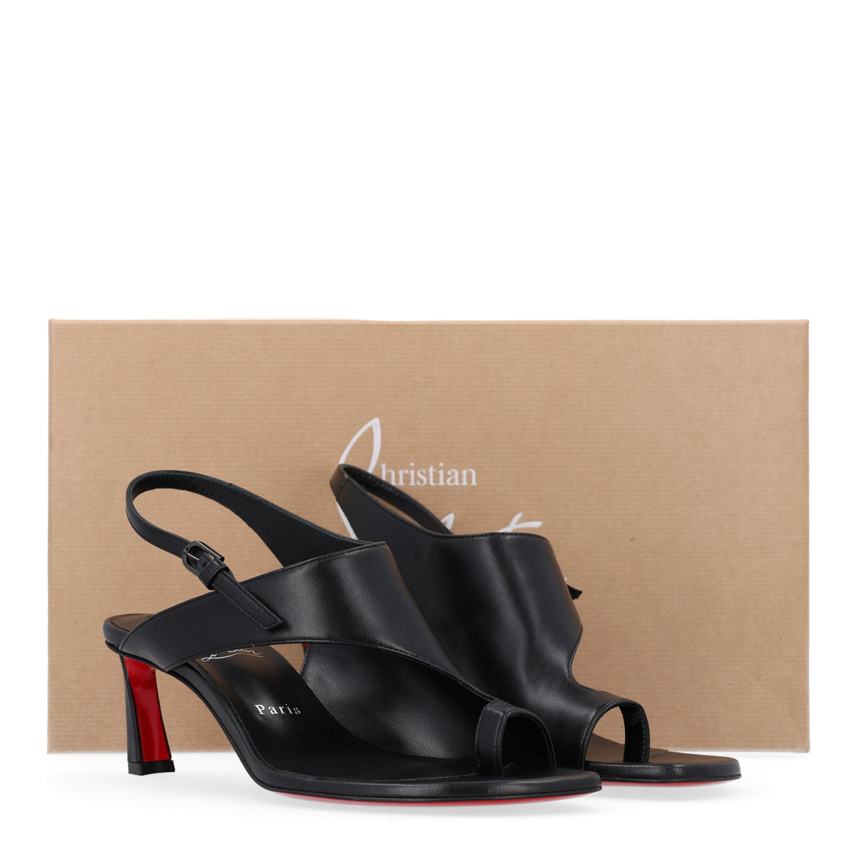 Christian Louboutin Nappa Viva Condora 55 Mule 40 Black 10 of 10