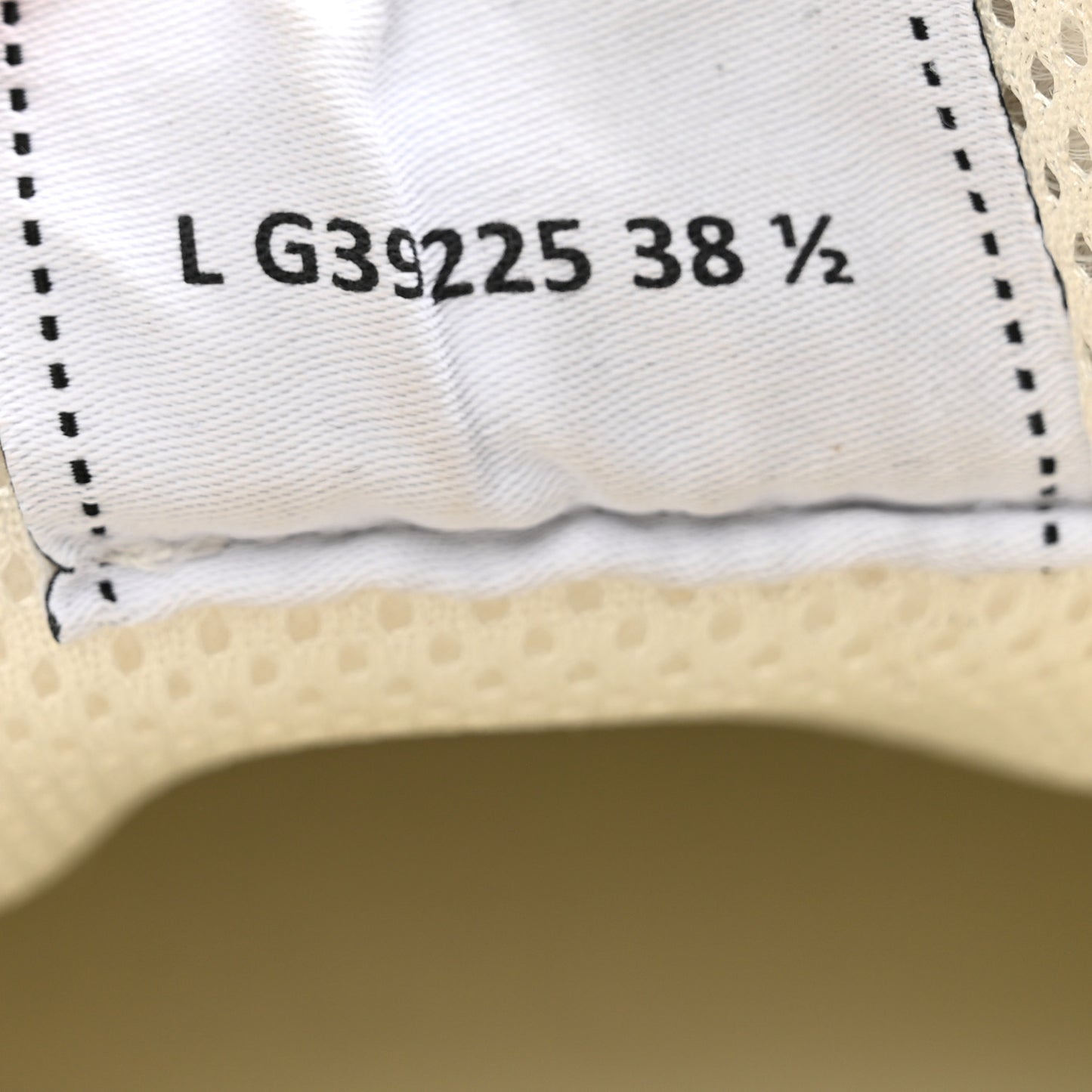 Suede Calfskin Logo Sneakers 38.5 Black White