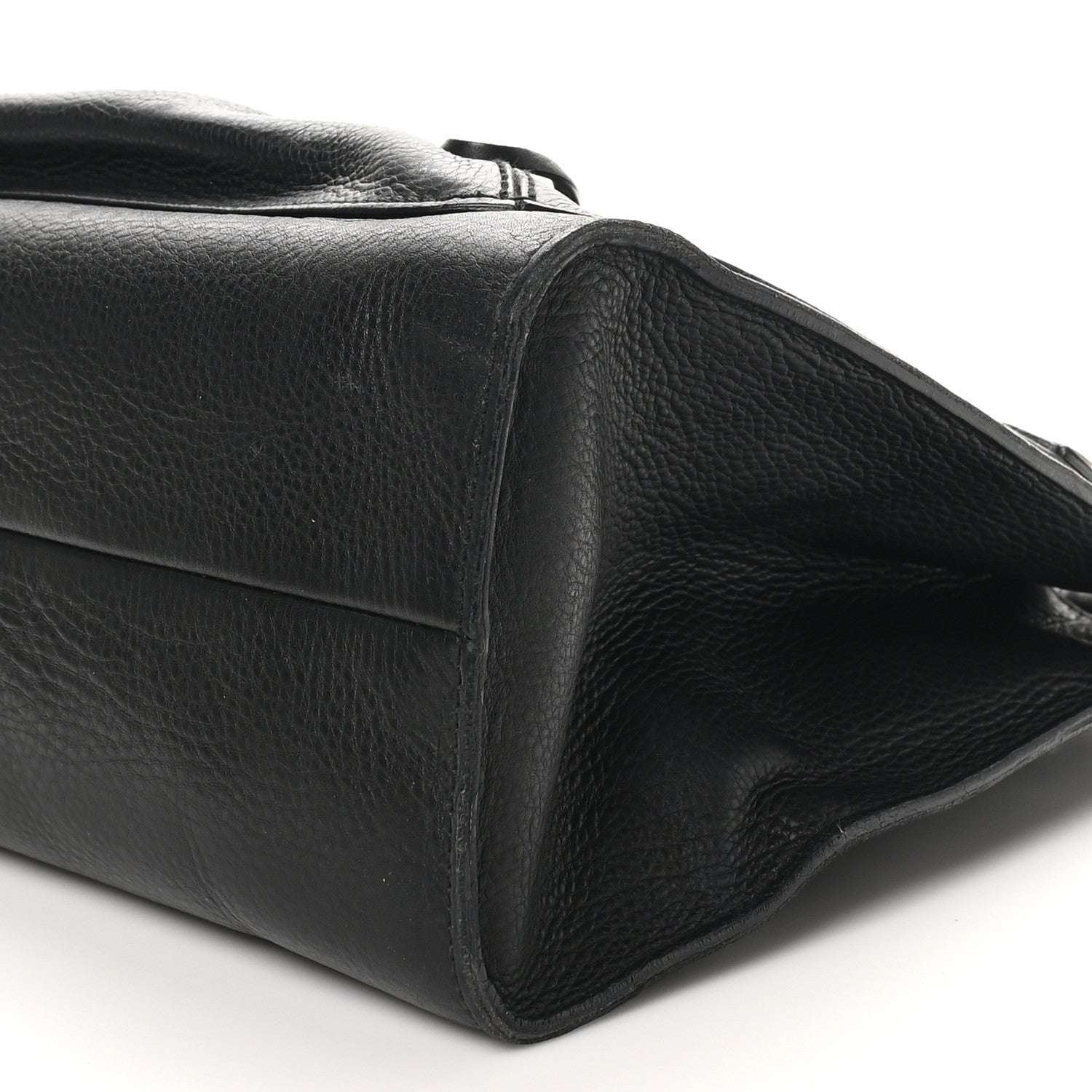 Gucci Calfskin Bamboo Handle Tote Black 10 of 10