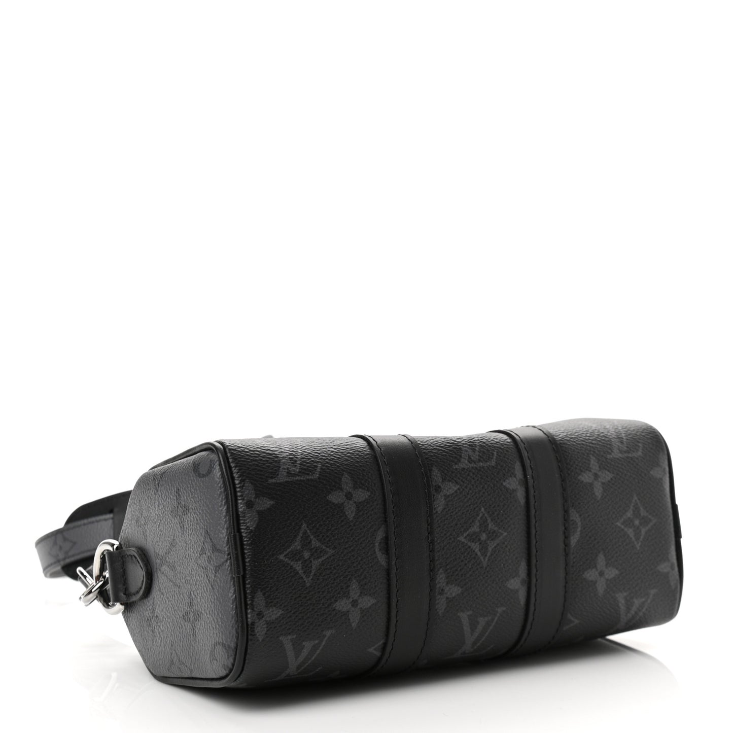 Reverse Monogram Eclipse Keepall XS Black