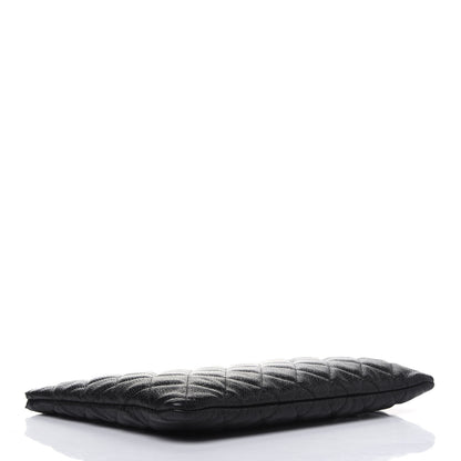 Chanel Caviar Quilted Medium Cosmetic Case So Black 4 of 16