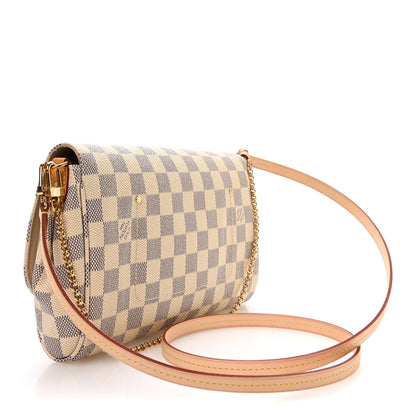 Louis Vuitton Damier Azur Favorite MM 2 of 10