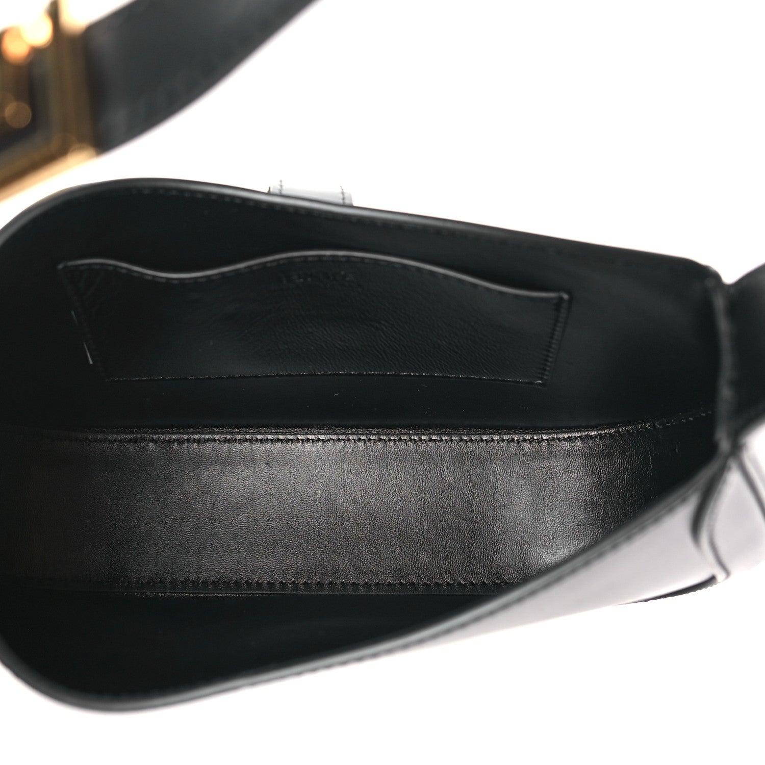 Versace Calfskin Small Greca Goddess Hobo Black 5 of 8