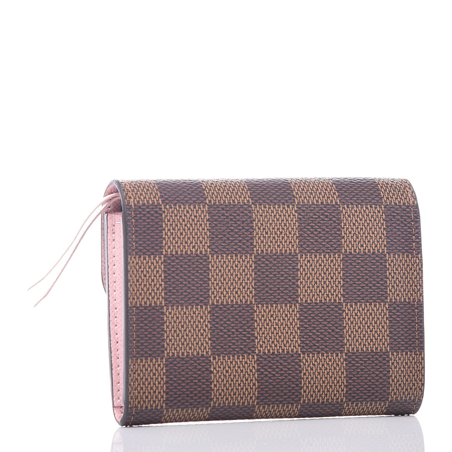 Louis Vuitton Damier Ebene Rosalie Coin Purse Rose Ballerine 3 of 8