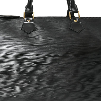 Louis Vuitton Epi Speedy 35 Black 6 of 8