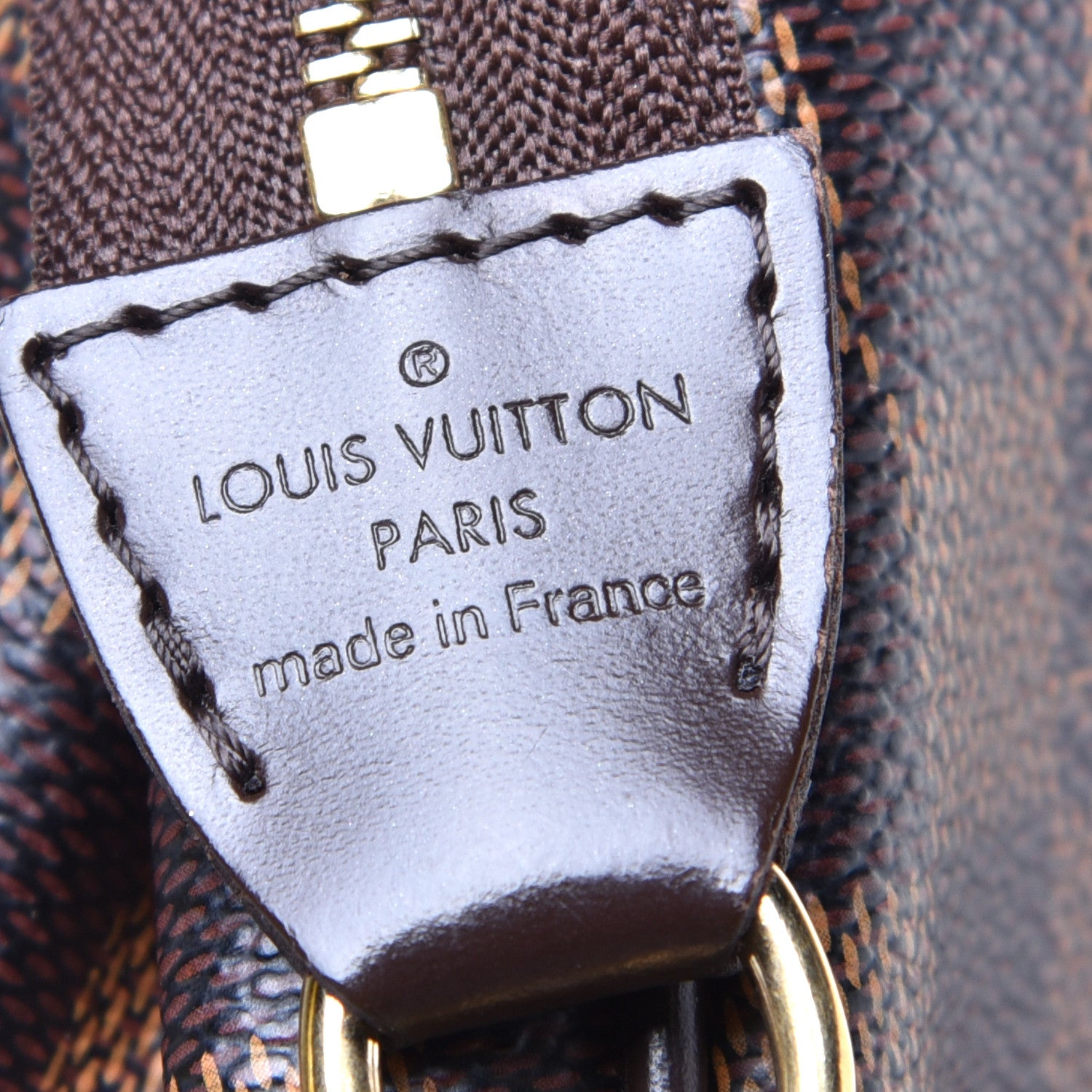 Louis Vuitton Damier Ebene Eva Clutch 6 of 9