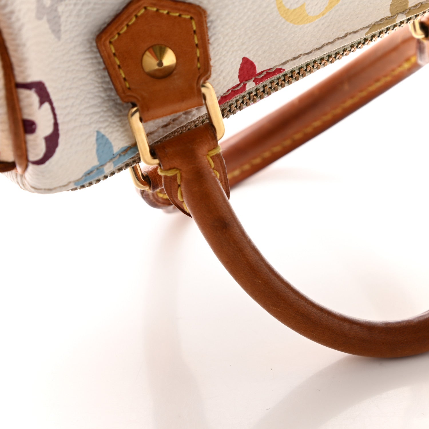 Louis Vuitton Monogram Multicolor Mini Sac HL Speedy White 15 of 23