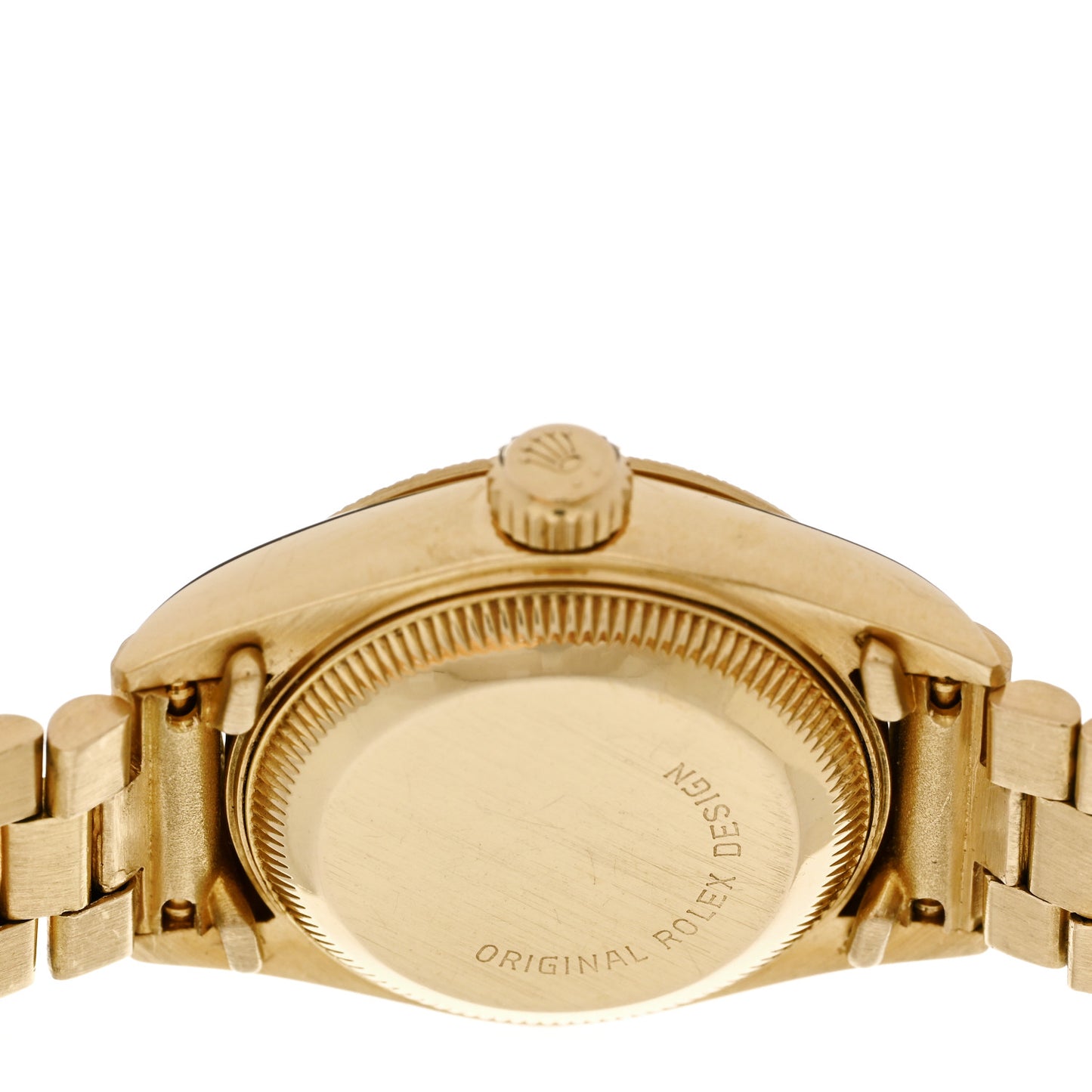 18K Yellow Gold Diamond  26mm Datejust President Watch Champagne 69278