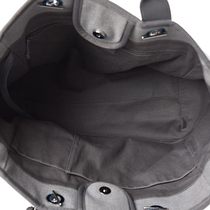 Chanel Canvas Large Deauville Tote Grey 5 of 16