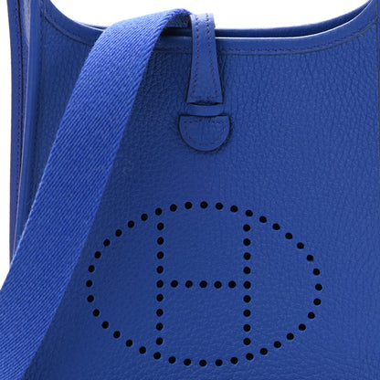 Hermes Taurillon Maurice Evelyne TPM Bleu France 8 of 11