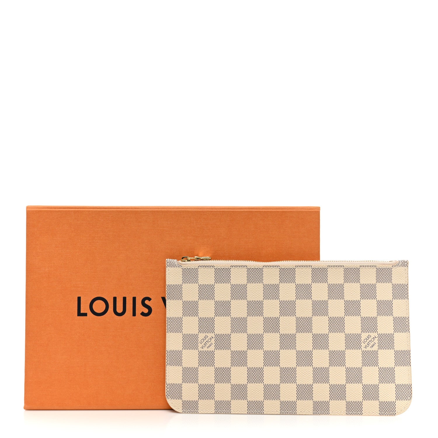 Louis Vuitton Damier Azur Neverfull MM GM Pochette 8 of 8